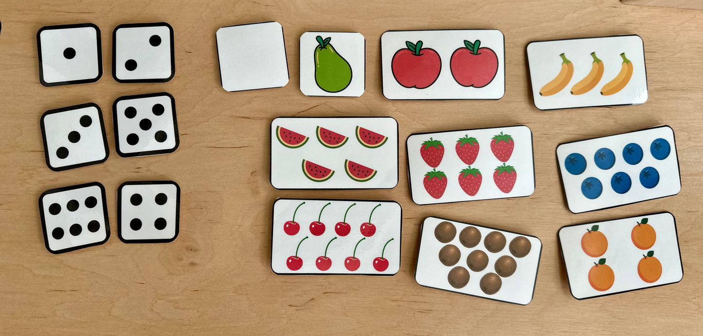 Number Practice Flash Cards